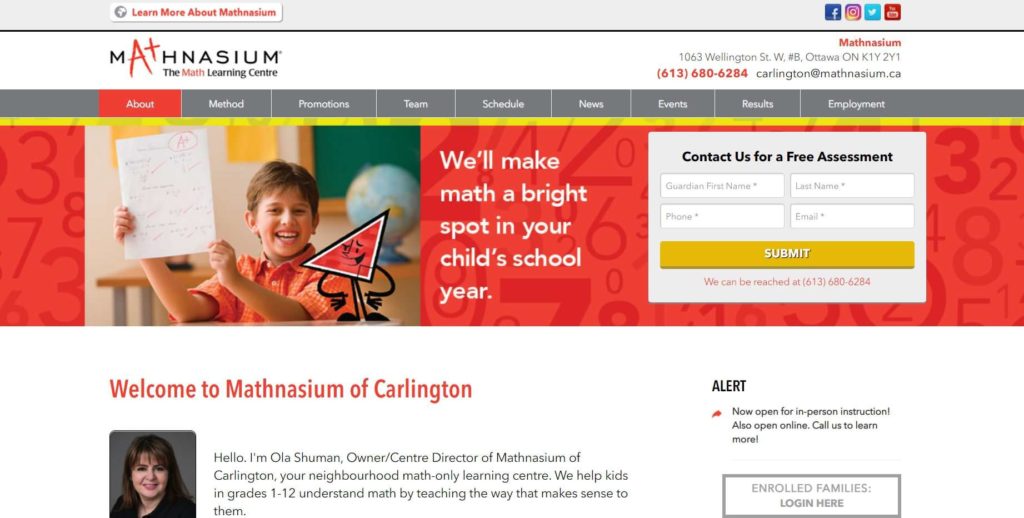 Mathnasium Homepage