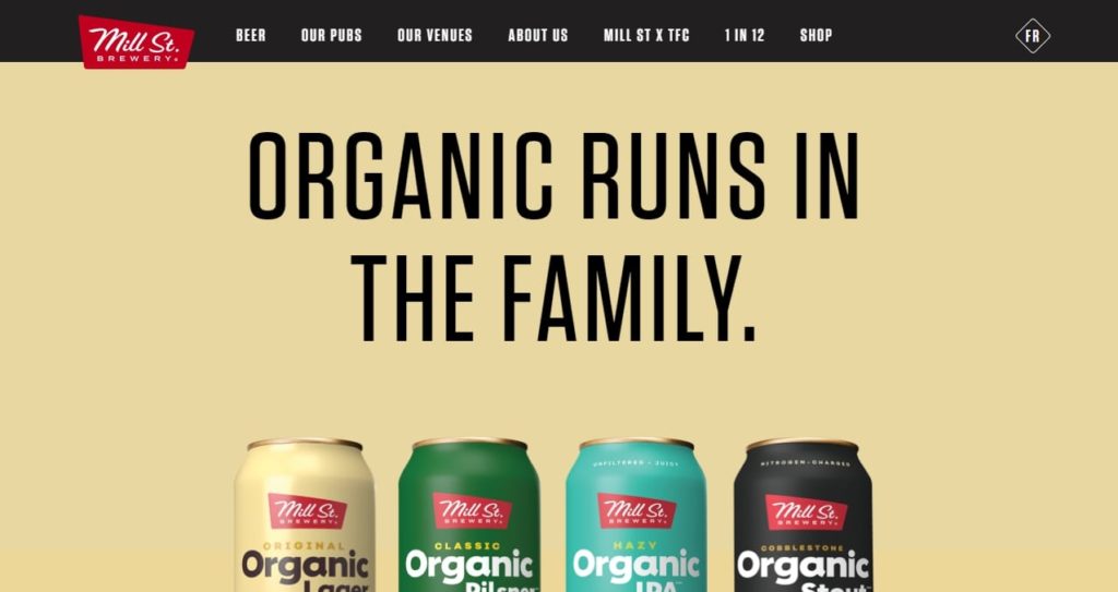 Mill St. Brew Pub Homepage