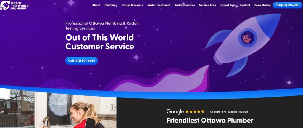 Out of This World Plumbing Homepage