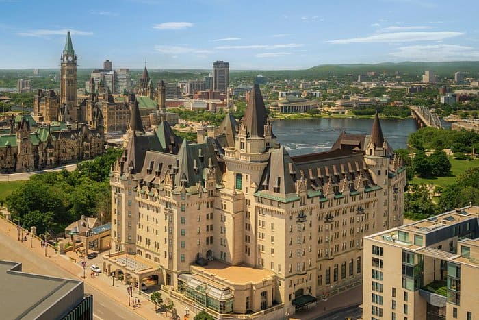 Staying in Chateau Laurier