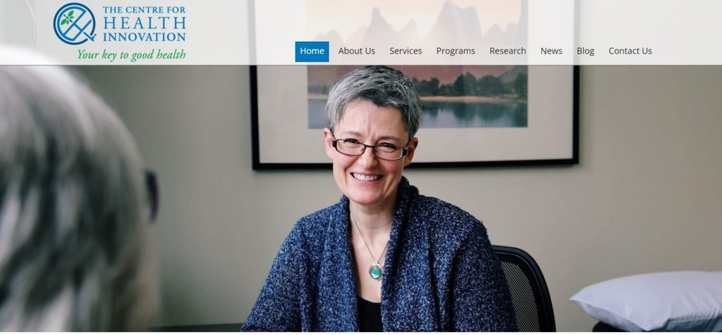 The Centre for Health Innovation Homepage