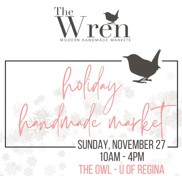 The Wren’s Holiday Handmade Market on November 27