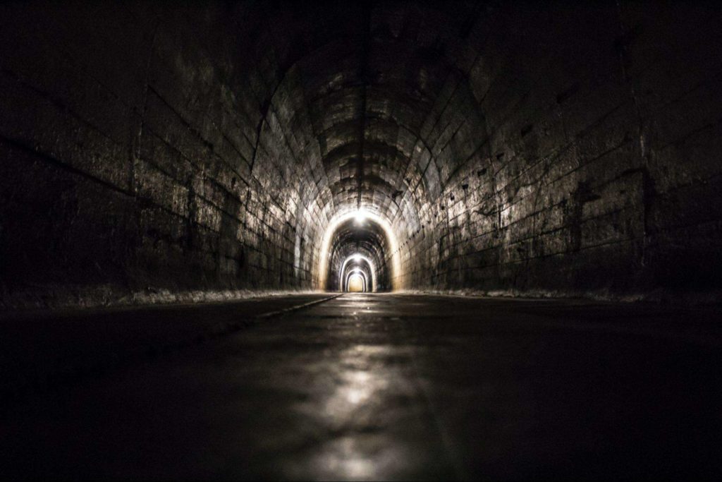 Below the city lies an underground Cold War bunker.