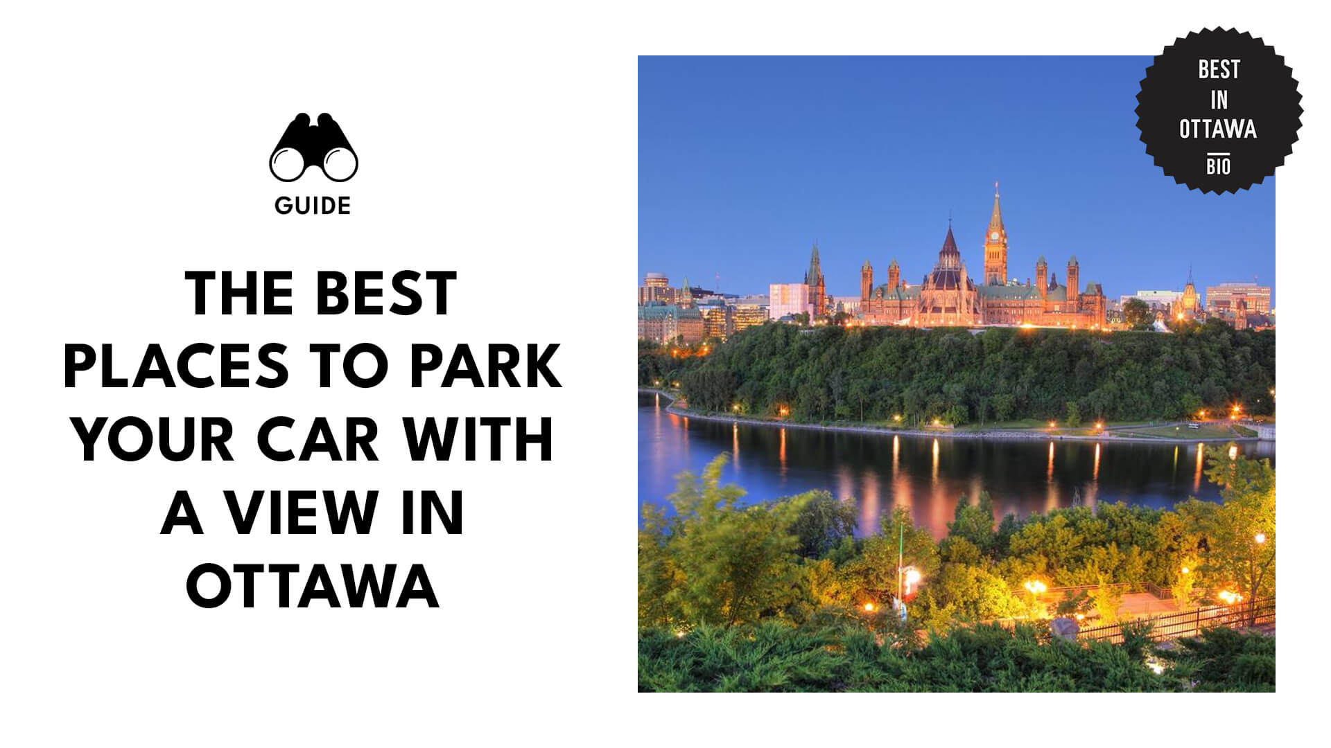 Best Places To Park Your Car With A View