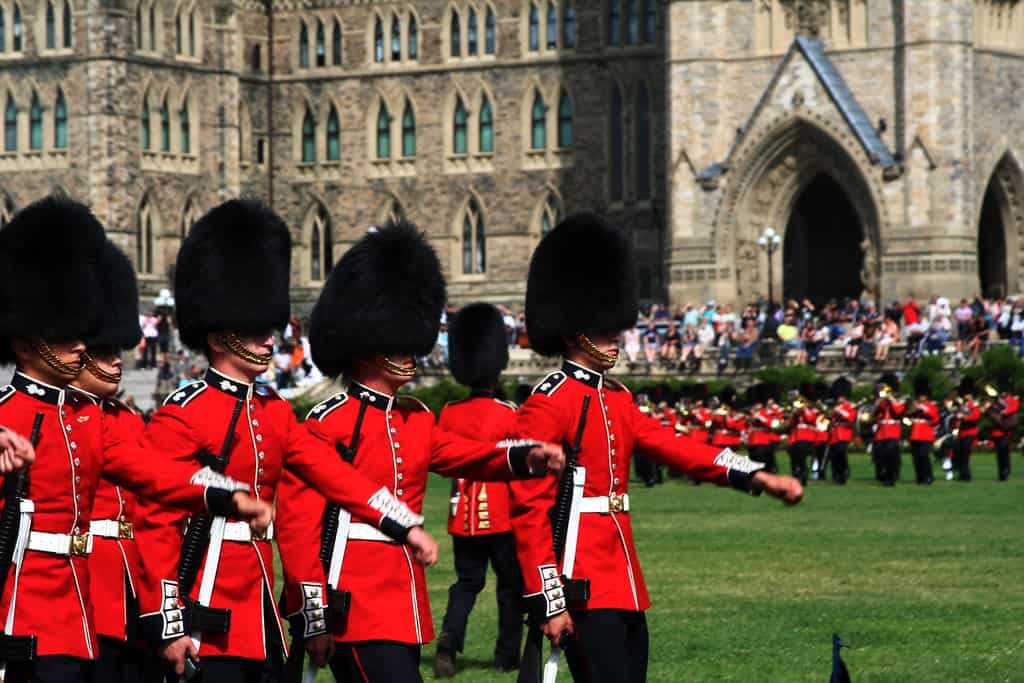Catch the Changing of the Guard on Parliament Hill