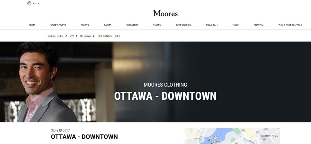 Moores Clothing for Men