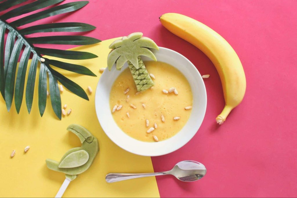 Some baby food by Gabrielle Henderson