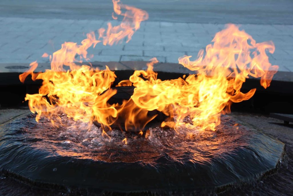 The Centennial Flame has been lit since Canada’s 100th anniversary in 1967.