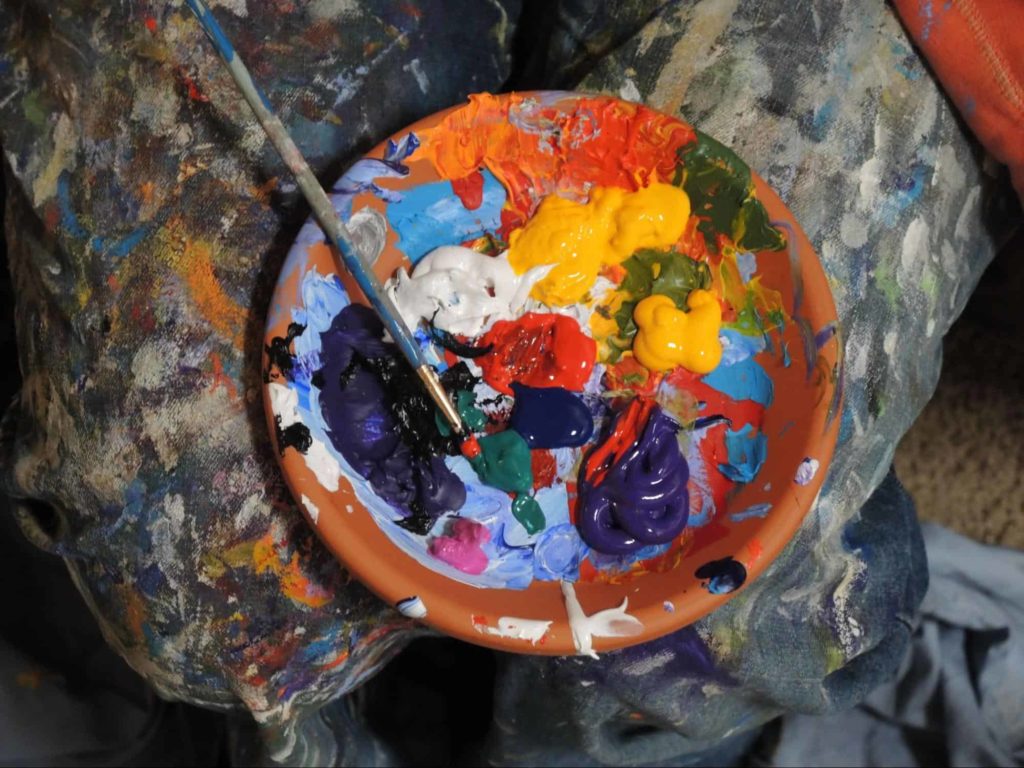 Mike Petrucci Painting