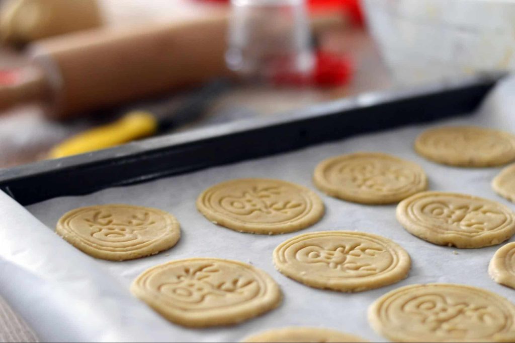 Bake some Christmas cookies and make a gingerbread house