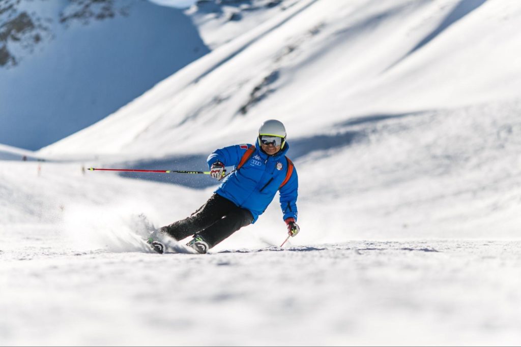 Go cross-country skiing.