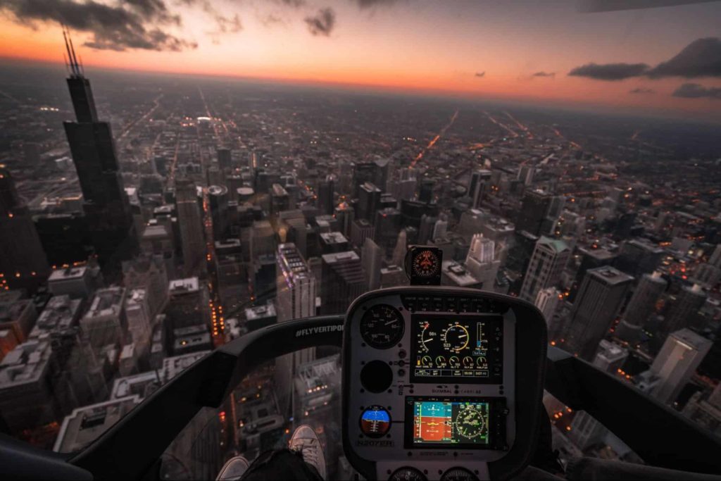 Ride a helicopter
