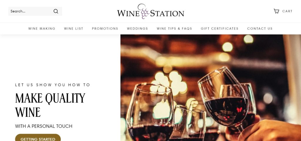 Wine Station's Homepage