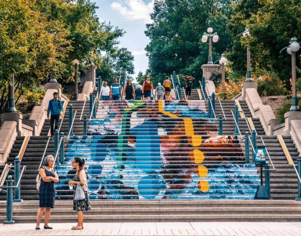 York Street Steps Mural