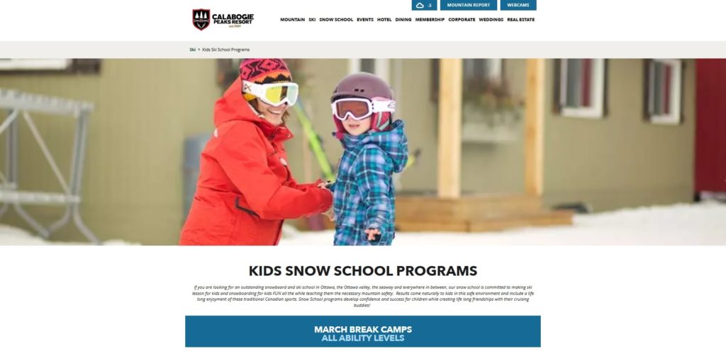 Kids Snow School Programs