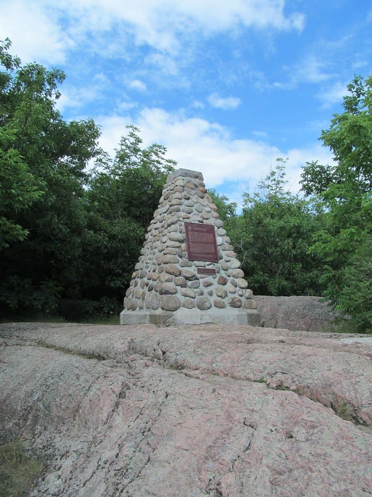 The First Geodetic Survey Station