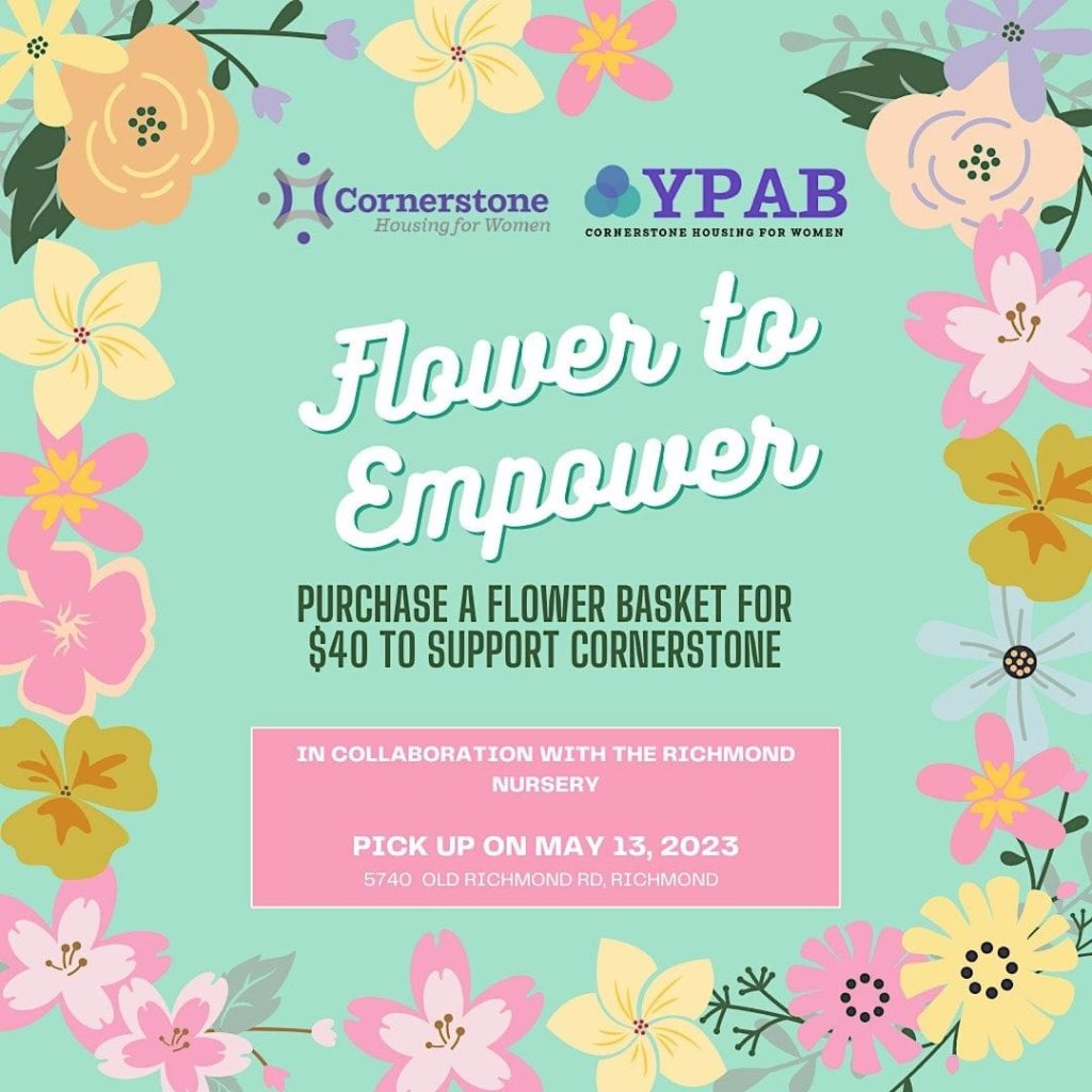 Flower to Empower Hanging Basket Fundraiser