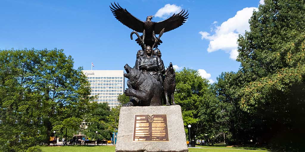 Admire public art installations