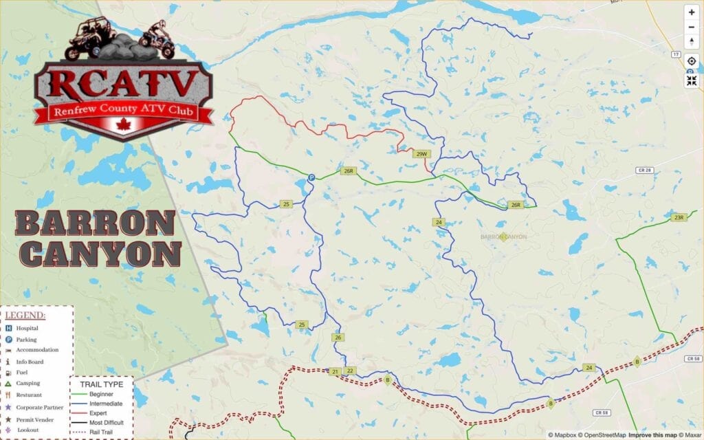 Barron Canyon Route