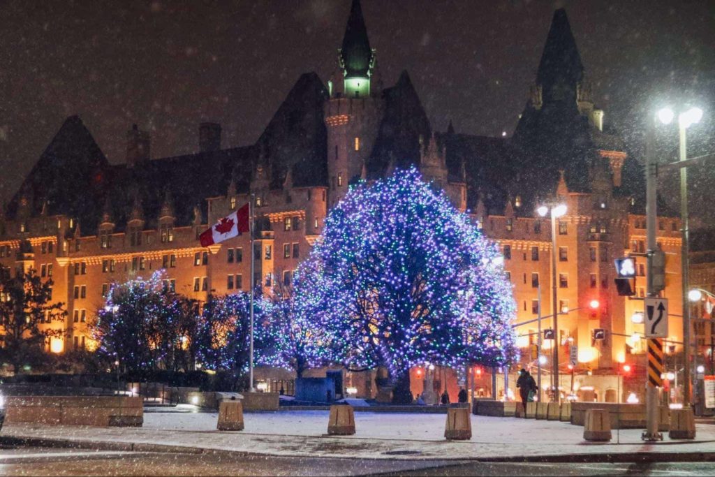 Christmas Lights Across Canada