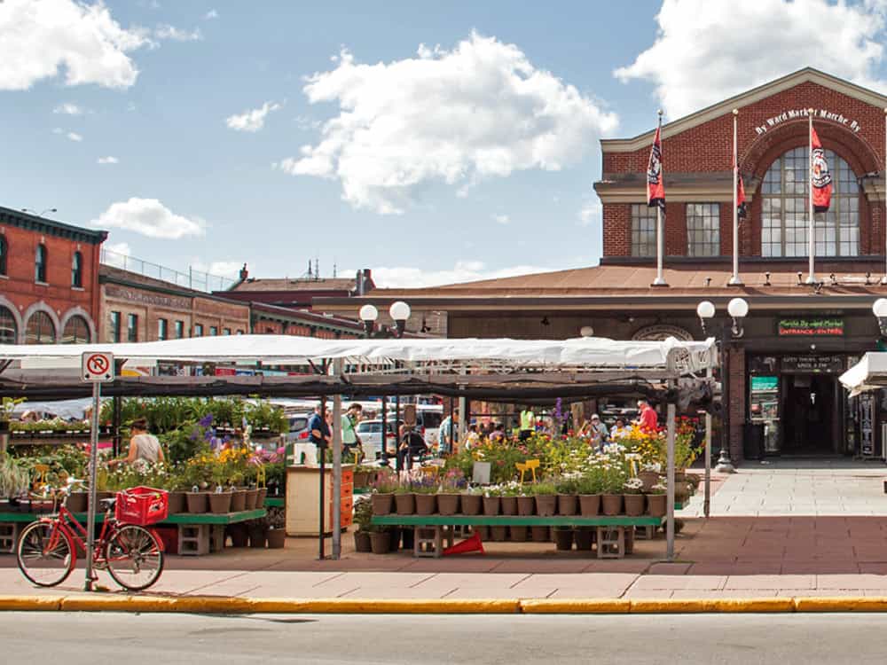 Go shopping in the ByWard Market