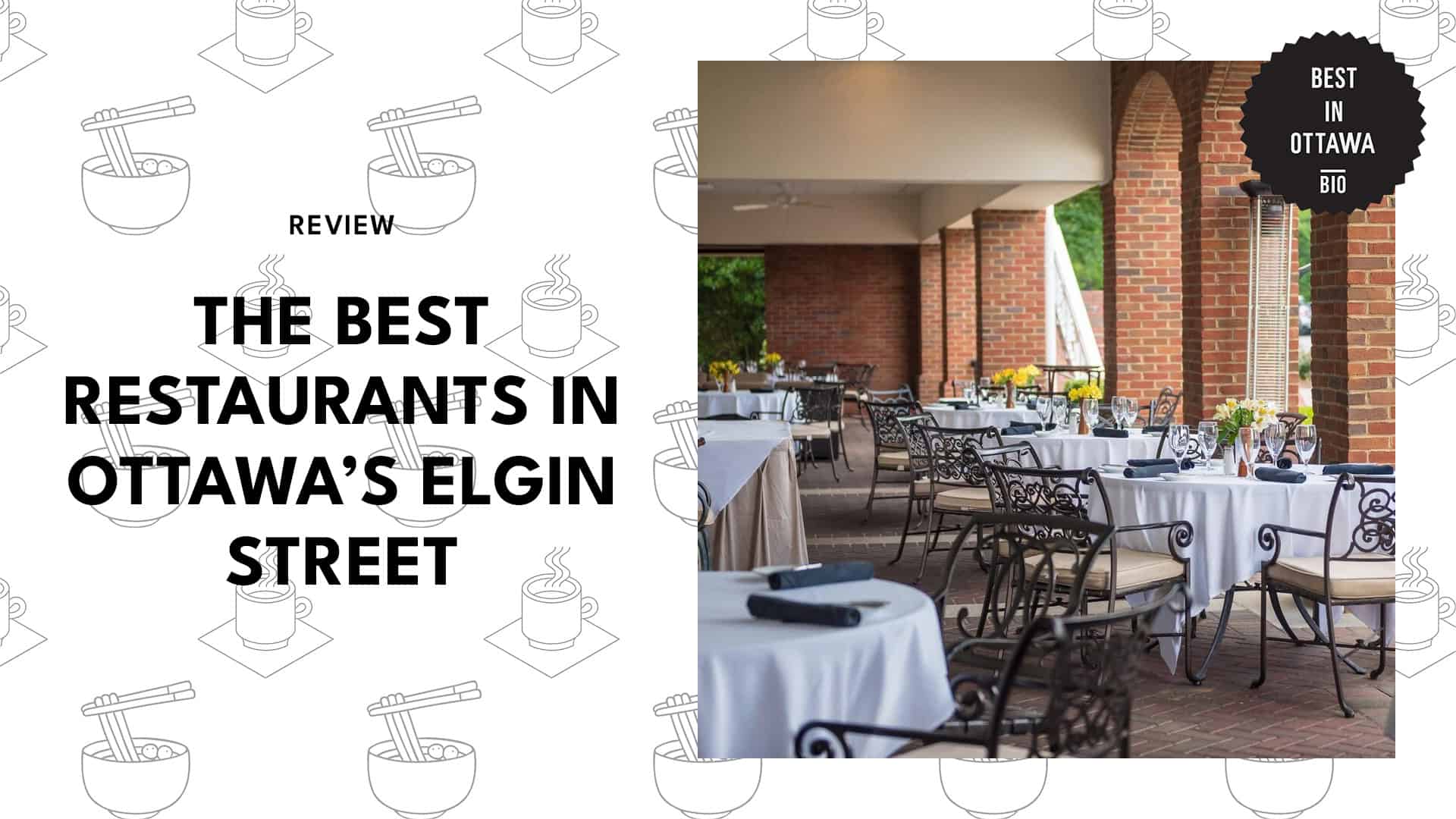 Best Restaurants In Elgin Street