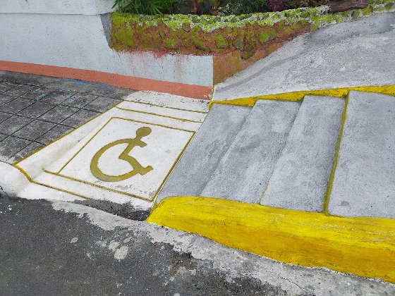 Check the accessibility of the location in advance