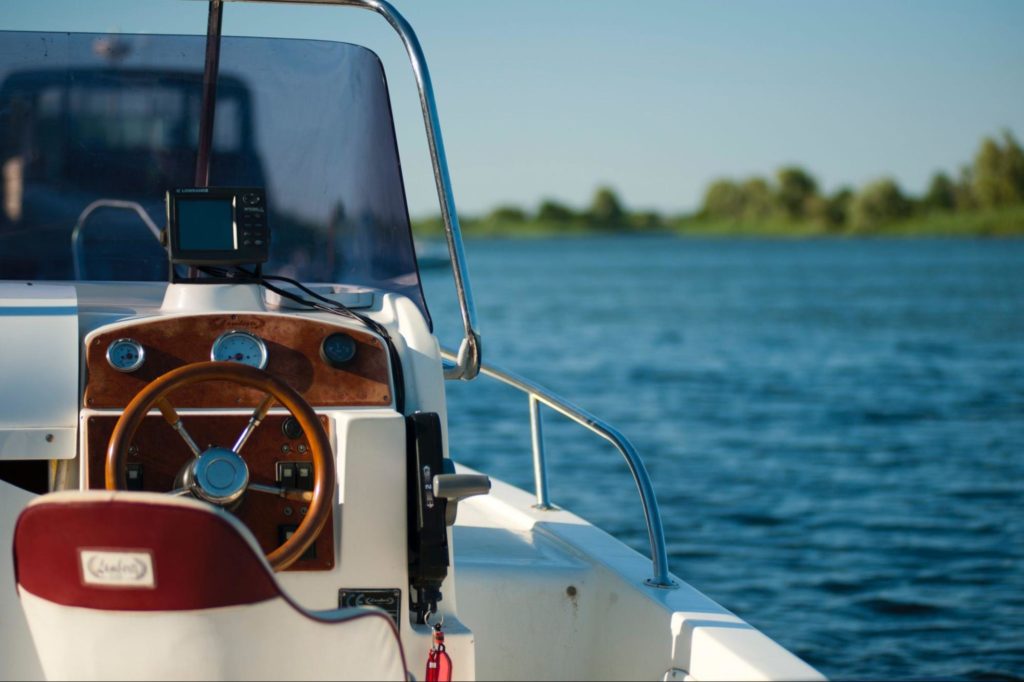 Ride a boat