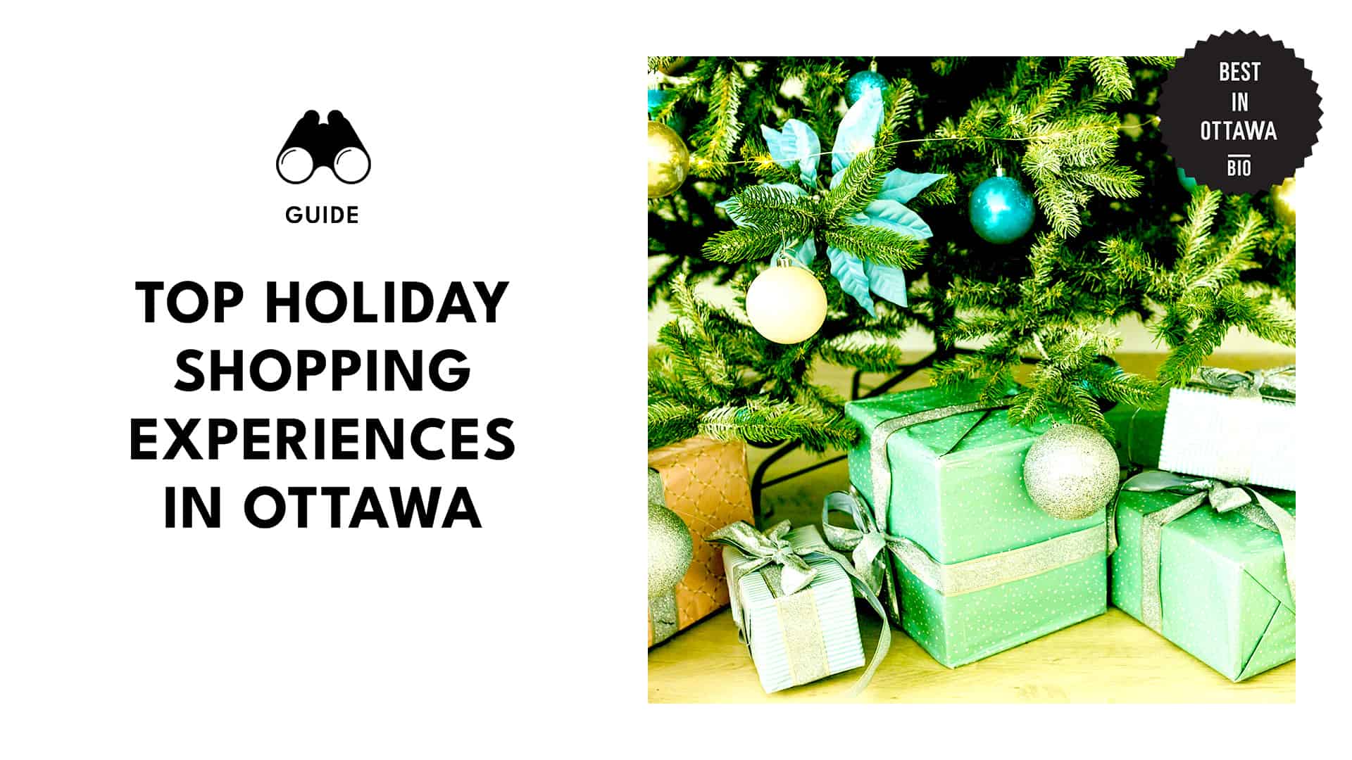 A Merry List of Ottawa’s Best Holiday Shopping Spots