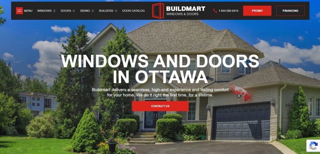 buildmart homepage